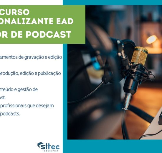 Profissionalizante Operador de Podcast - EAD