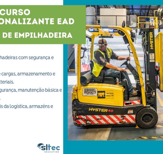 Profissionalizante Operador de Empilhadeira - EAD