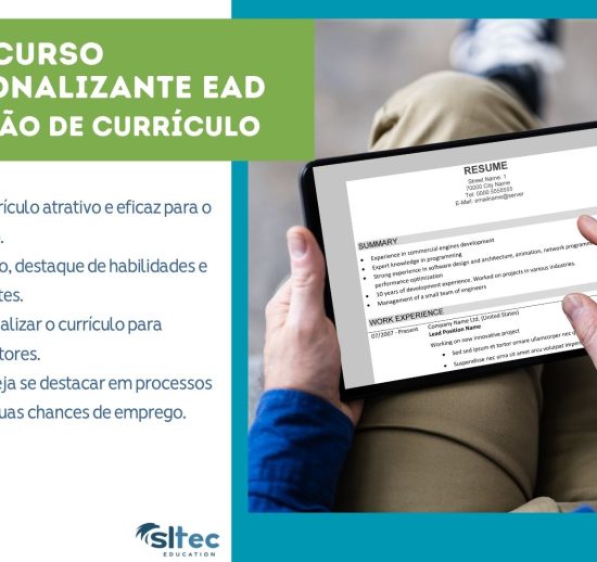 Profissionalizante Elaboração de Currículo - EAD