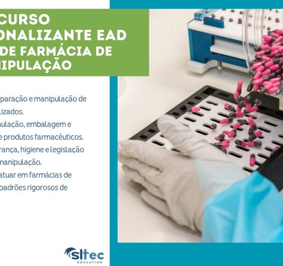 Profissionalizante Auxiliar de Farmácia de Manipulação - EAD