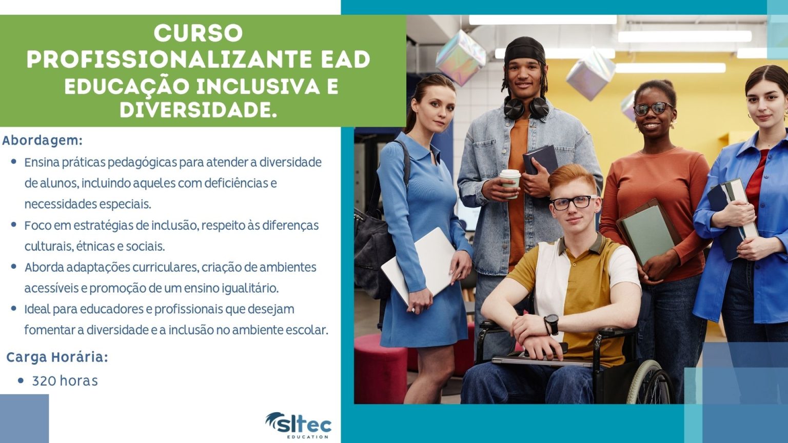 Sltec Rockefeller Profissionalizante Educação Inclusiva e Diversidade – EAD – SLTEC Education