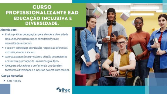 Profissionalizante Educação Inclusiva e Diversidade - EAD