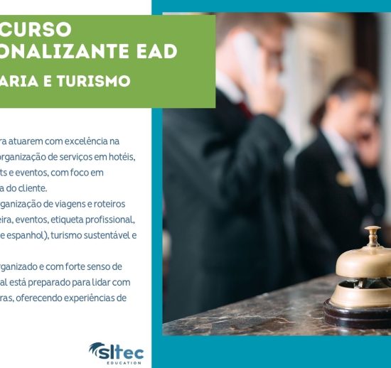 Profissionalizante Hotelaria e Turismo - EAD