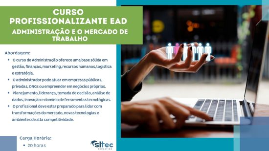 Profissionalizante Administração Mercado de Trabalho - EAD